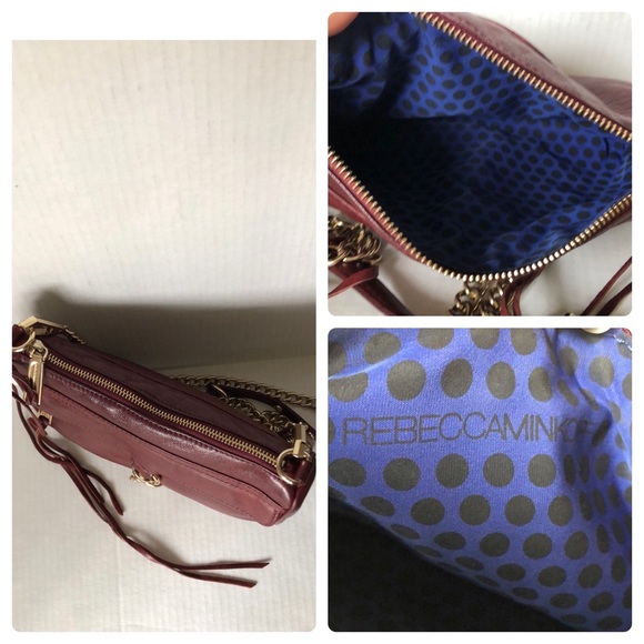 REBECCA MINKOFF Mini Mac Leather Crossbody Bag/Preowned - Picture 13 of 17